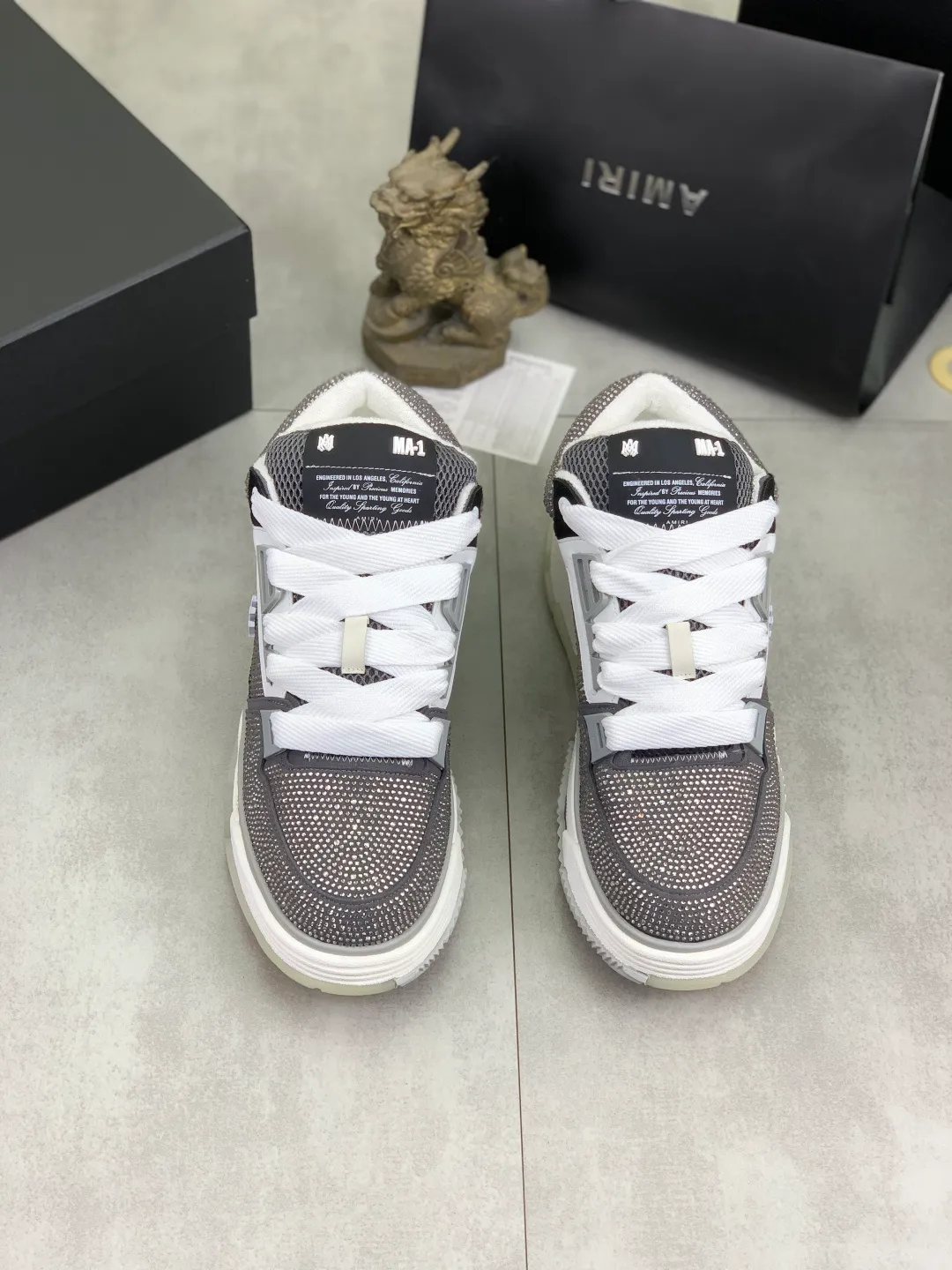 Men's men's shoes 💰P760 New [Amiri] hot diamond series Amiri - high-end quality original order casual shoes for couples 🧑‍🤝‍🧑 - Upper: 🔝Nappa calfskin, suede cowhide, canvas body hot work - Lining: brand mesh canvas cloth - Outsole: ultra-light tpu·rubber; multi-color molded outsole -Ultra-high quality control and exquisite workmanship: highlighted (high-end, extravagance, and class) -Size: Female 35-40 (41 customized) Male 38-45 (46 customized)